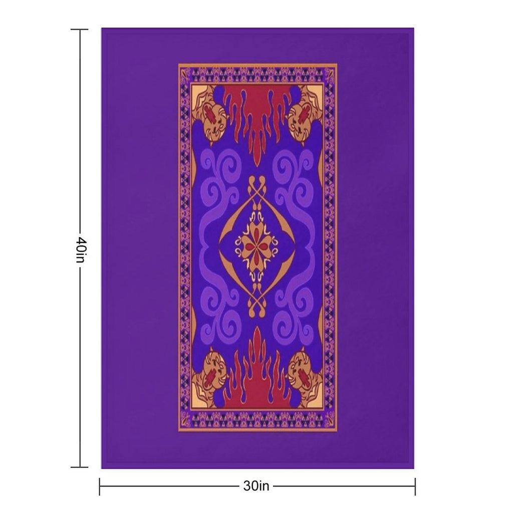 Aladdin 1992 Magic Carpet Multi-functional Throw Blanket