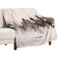 Manchester Skyline Anti-pilling Throw Blanket