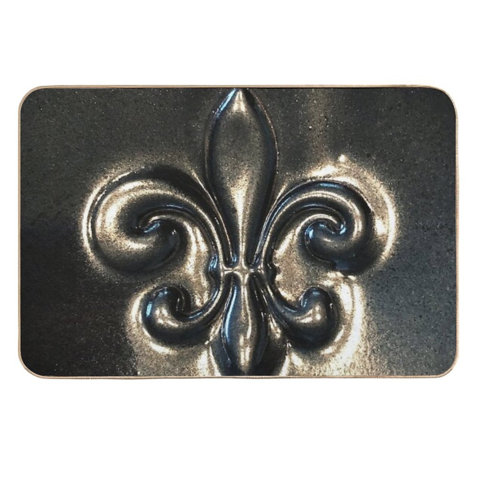 Fleur De Lis  Absorbent Bath Mat