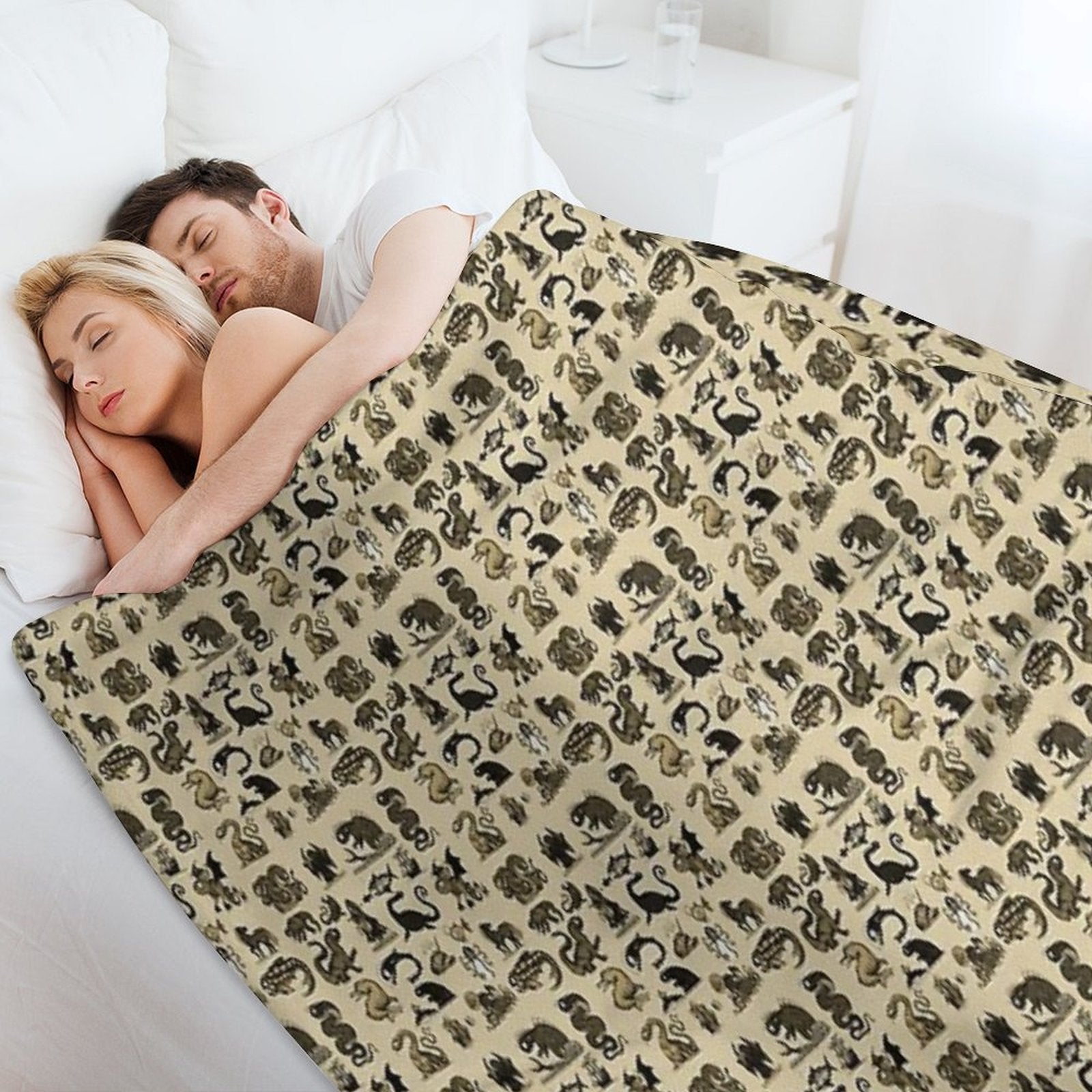 Sea Monsters Collection Comfort Throw Blanket