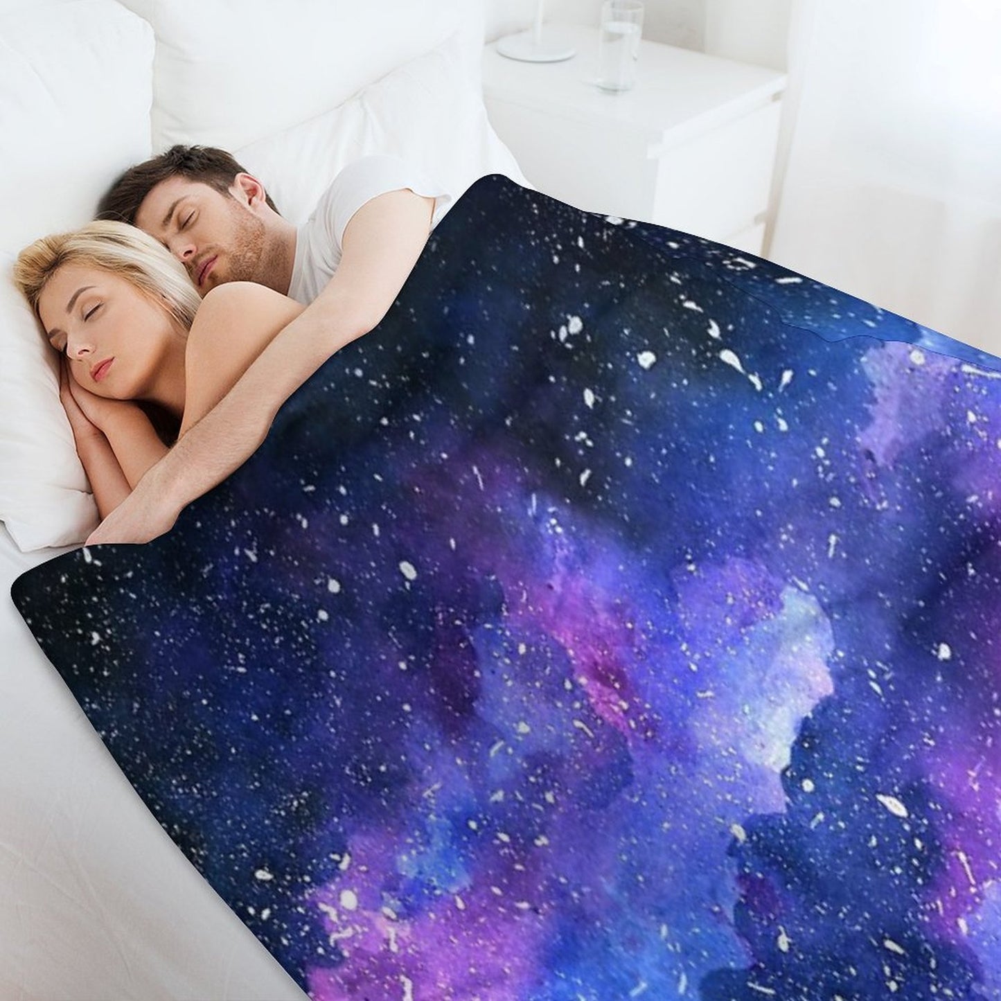 Galaxy Easy Care Throw Blanket