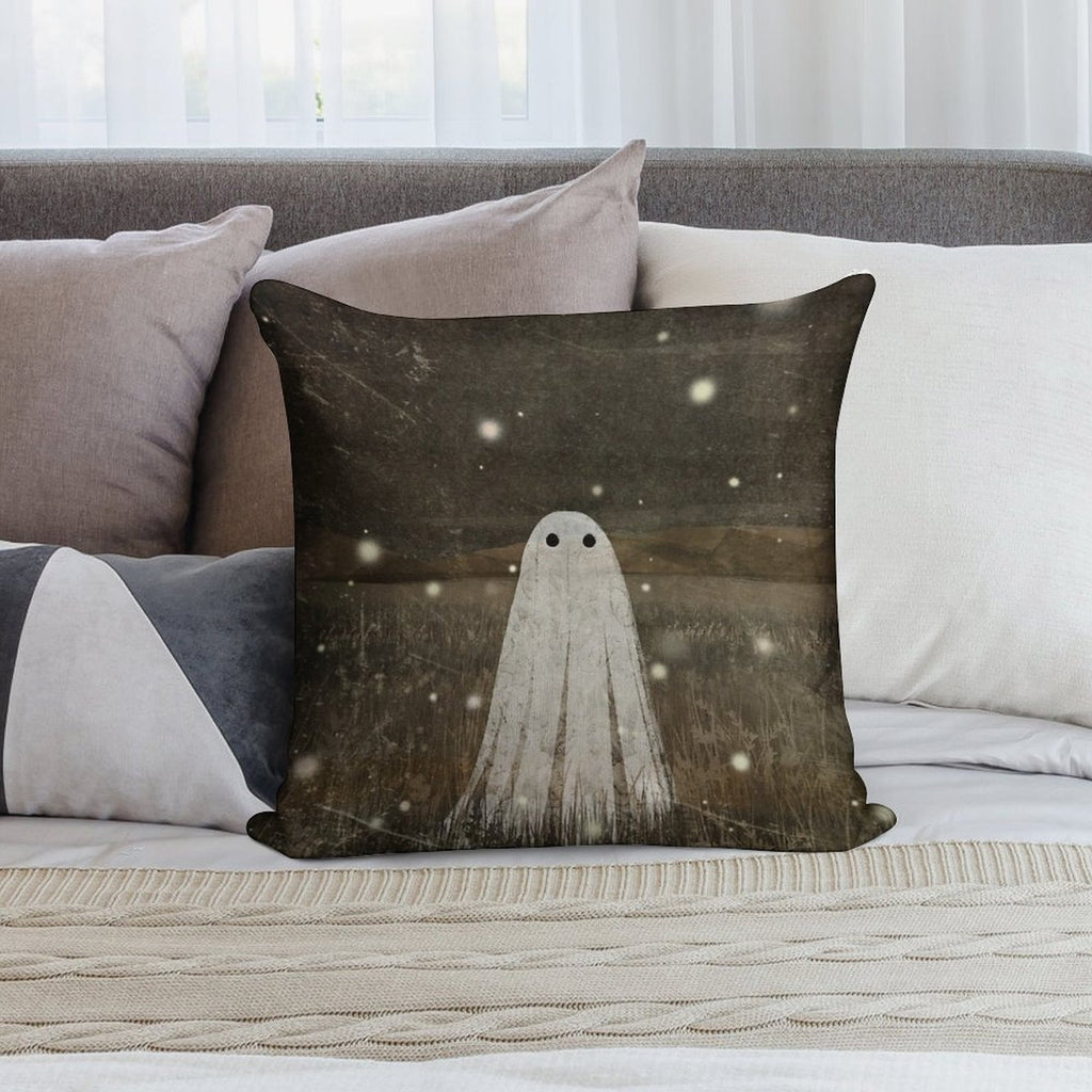 Fireflies Soft Shrink-Resistant Throw Pillow