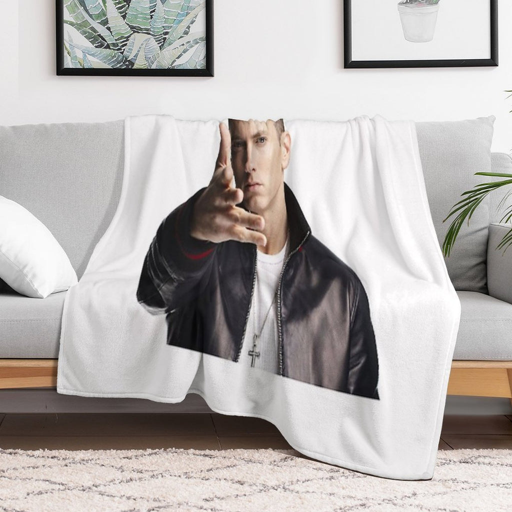 Eminem Wrinkle-free Throw Blanket