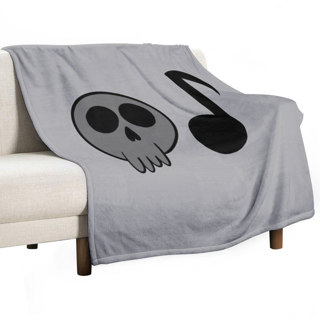 Death Note Music Note Comfort Throw Blanket