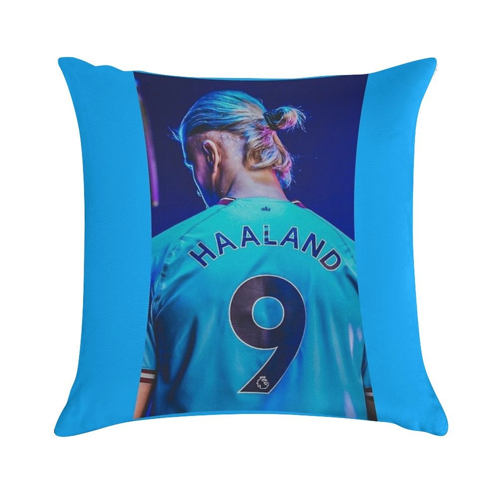 Erling Haaland Soft Shrink-Resistant Throw Pillow