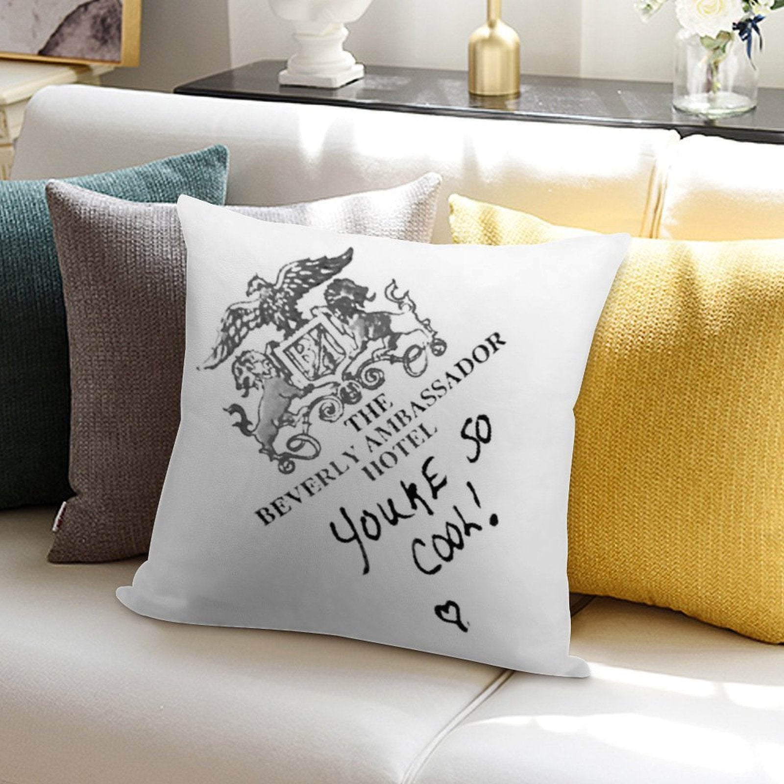 You're So Cool! Soft Skin-Friendly Throw Pillow