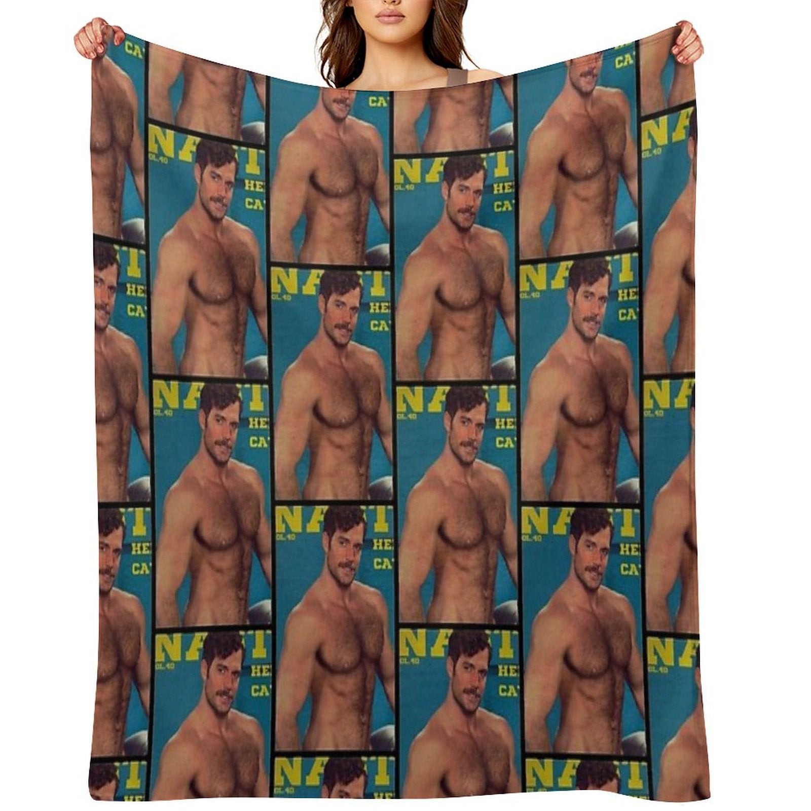 It’s Raining Henry Shrink-resistant Throw Blanket