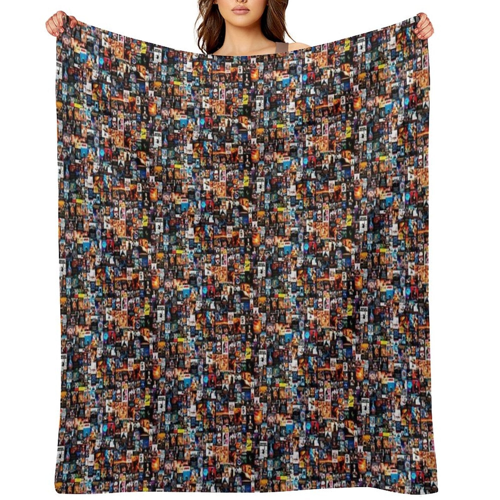 90s Movie Montage Multi-functional Throw Blanket