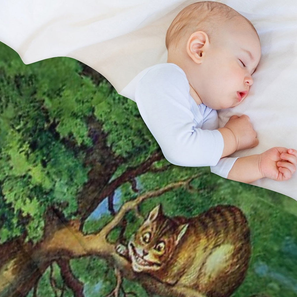 Cheshire Cat Quick-dry Throw Blanket