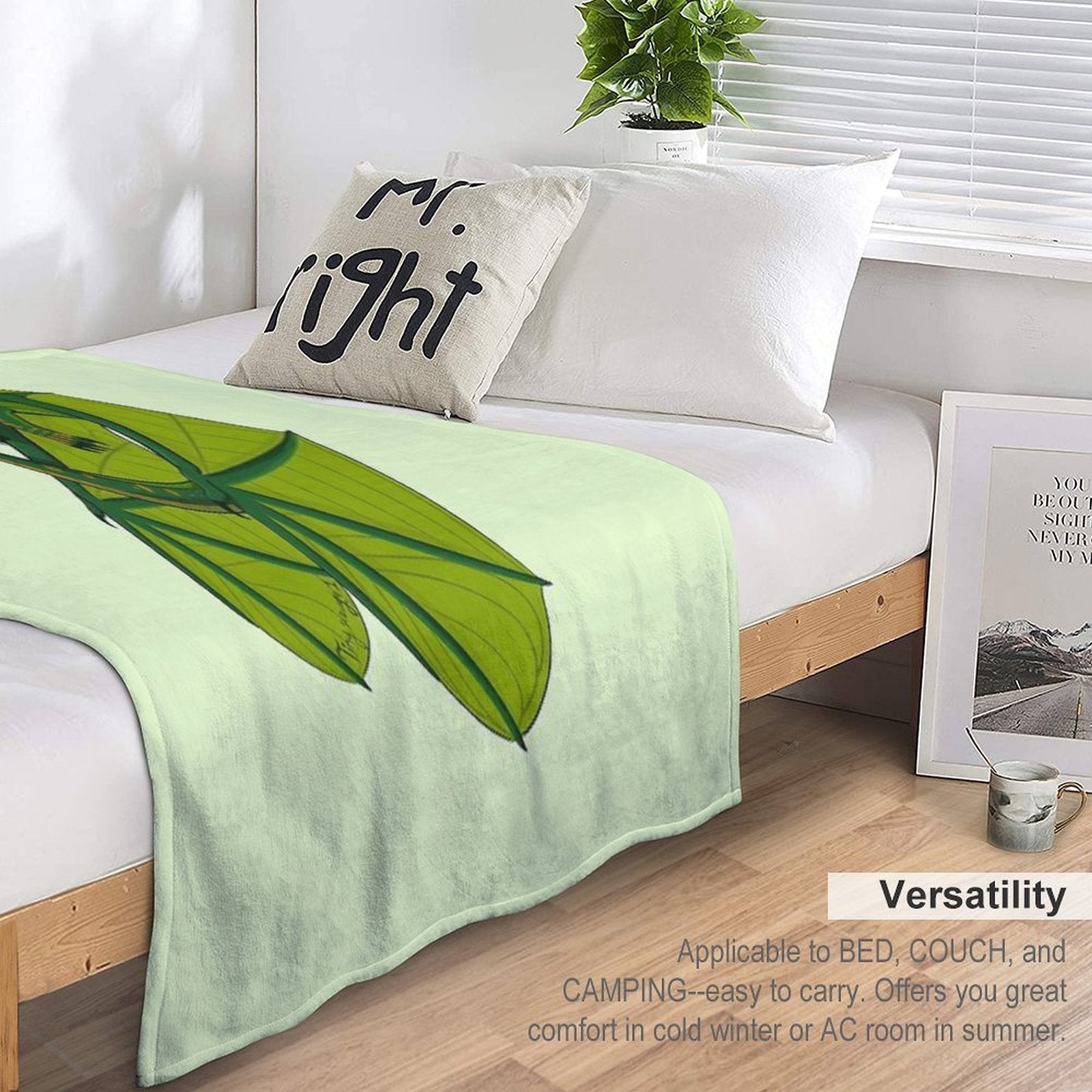LeafWing Premium Throw Blanket