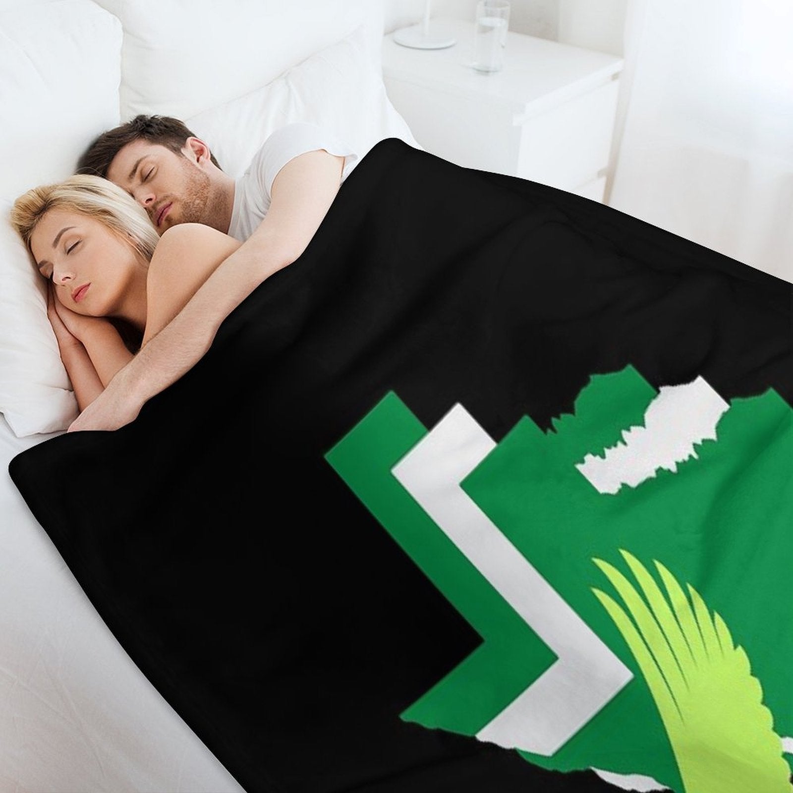 Texas Border, Mean Green Durable Throw Blanket