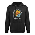 Sunflower Butterfly Let It Be Nature Insect Boho Botanical Machine Washable Hoodie