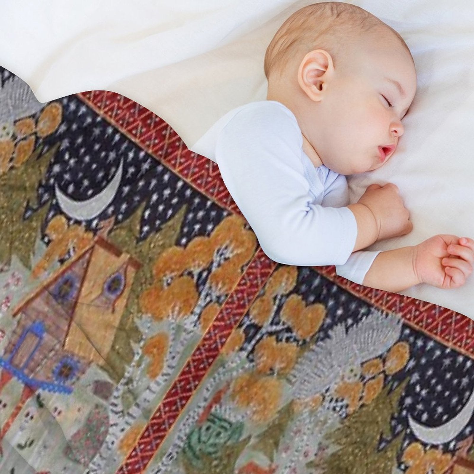 Baba Yaga’s Enchanted Forest Gift-ready Throw Blanket