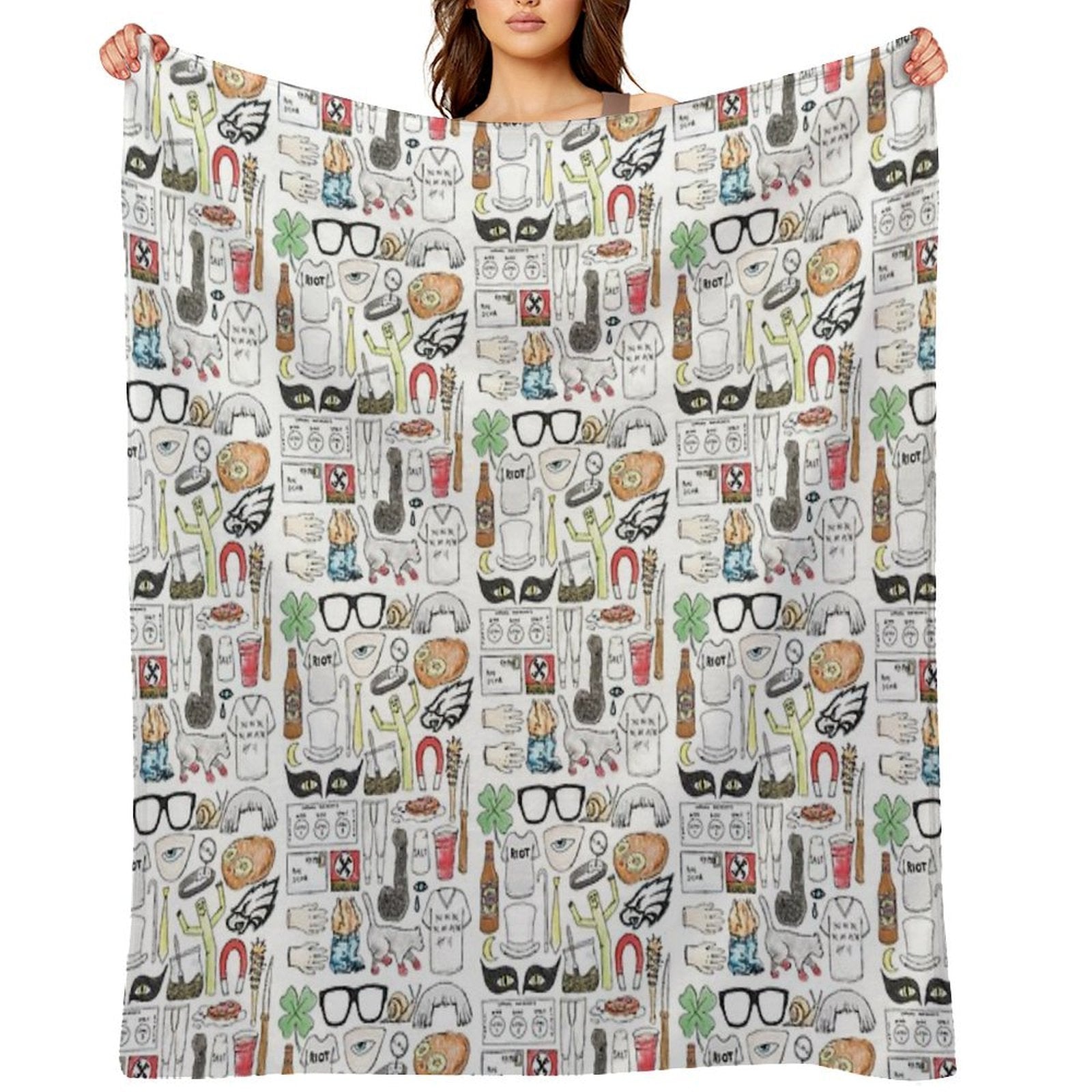 ALWAYS SUNNY Iconic Times All-season Throw Blanket