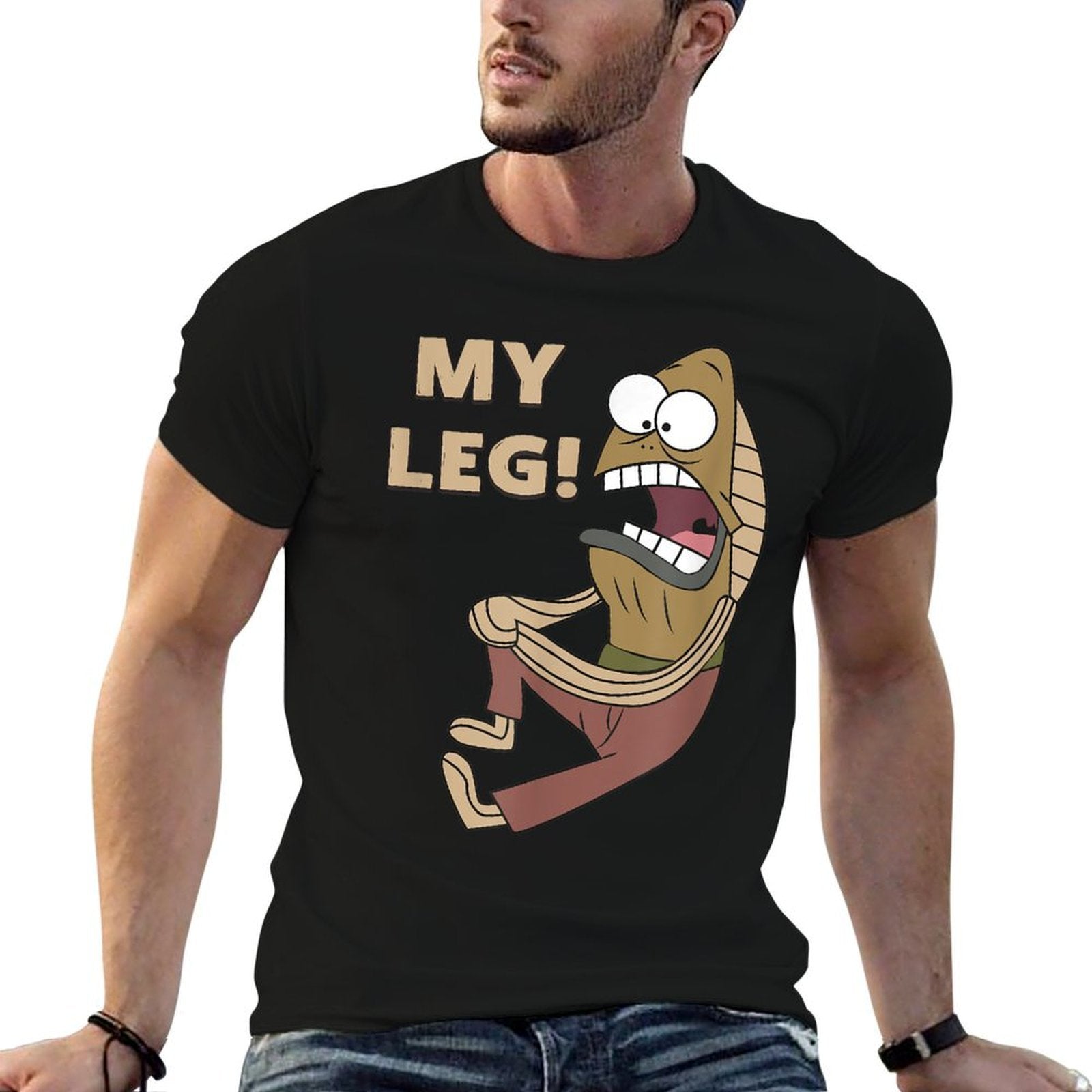 Mademark X SpongeBob SquarePants - Fred The Fish - My Leg!  Vintage-inspired T-Shirt