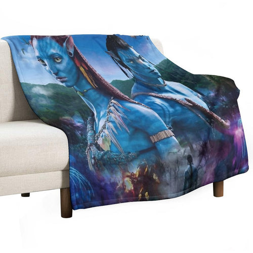 AVATAR Shrink-resistant Throw Blanket