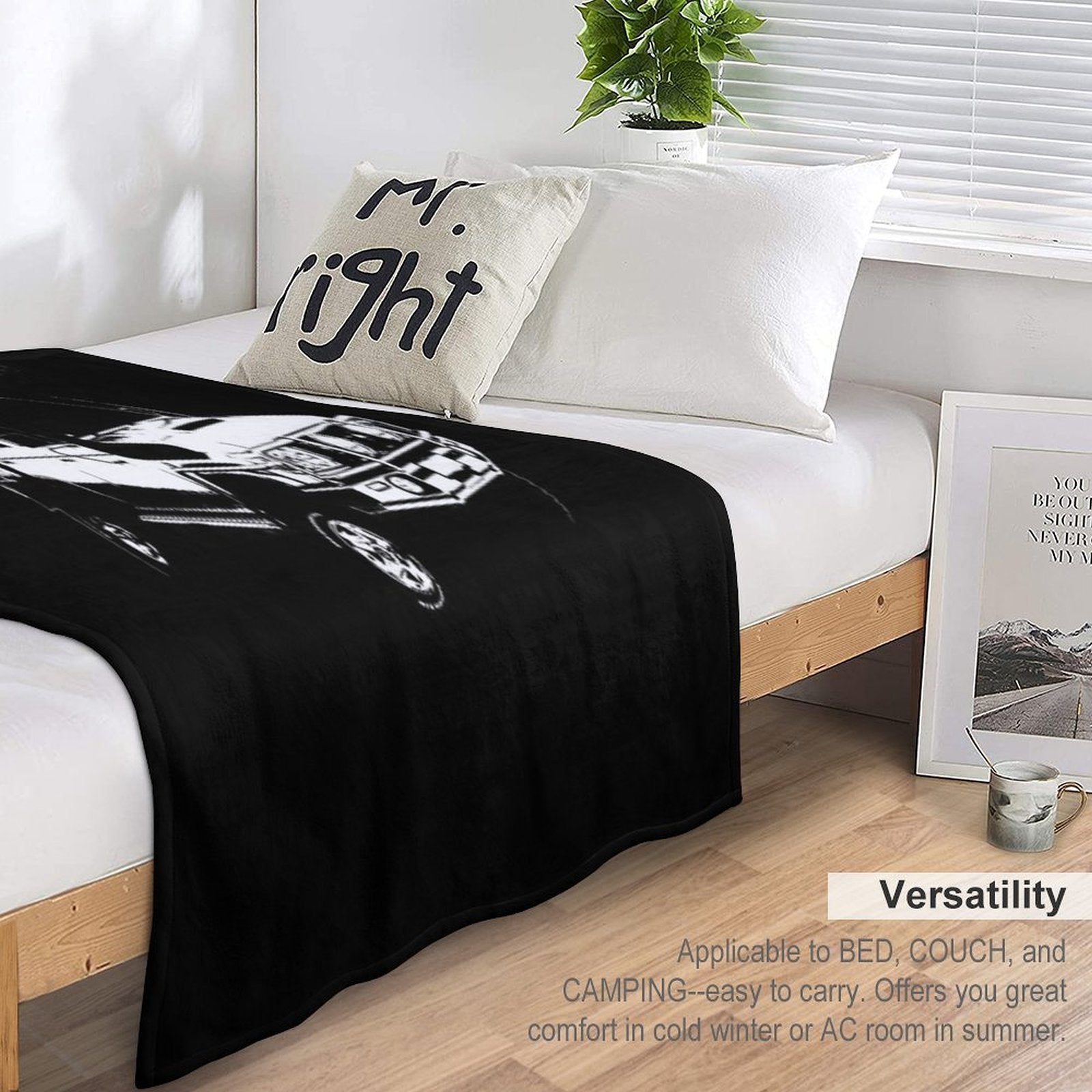 79 Series Toyota Cruiser Premium Throw Blanket