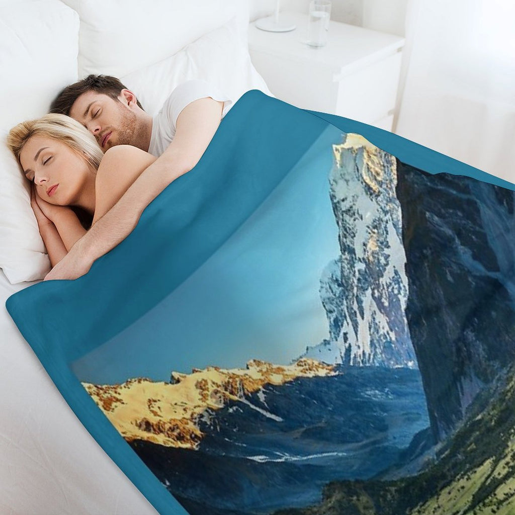 Aoraki Mt Cook Multi-functional Throw Blanket