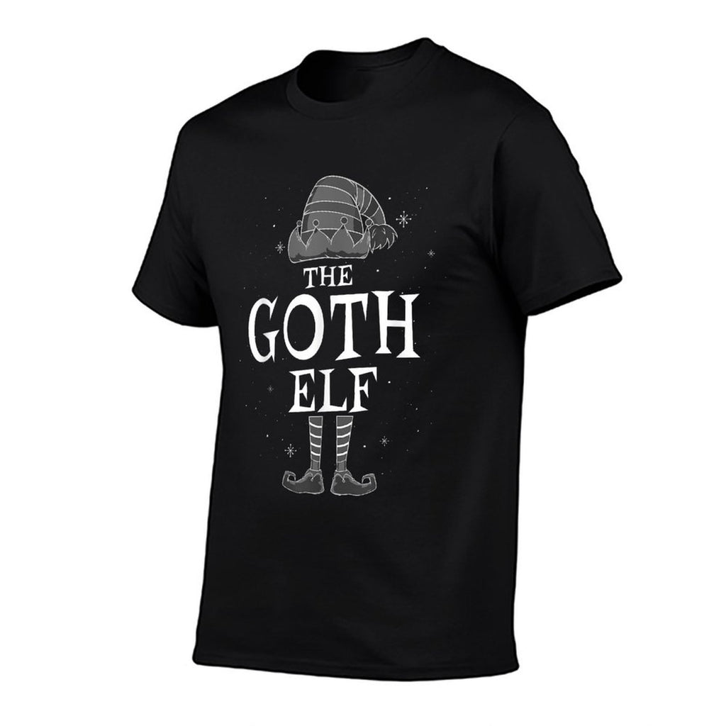 The Goth Elf Group Matching Family Christmas Gothic Funny  Versatile T-Shirt