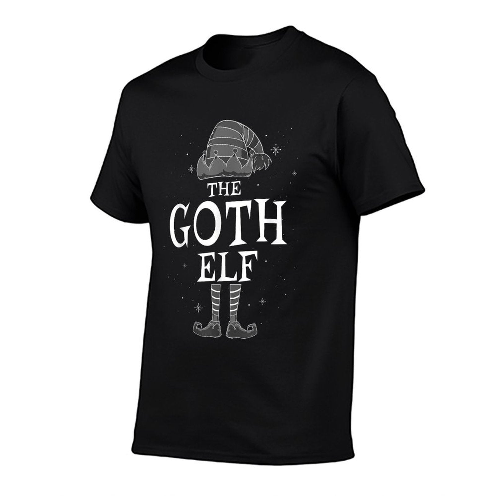 The Goth Elf Group Matching Family Christmas Gothic Funny  Versatile T-Shirt