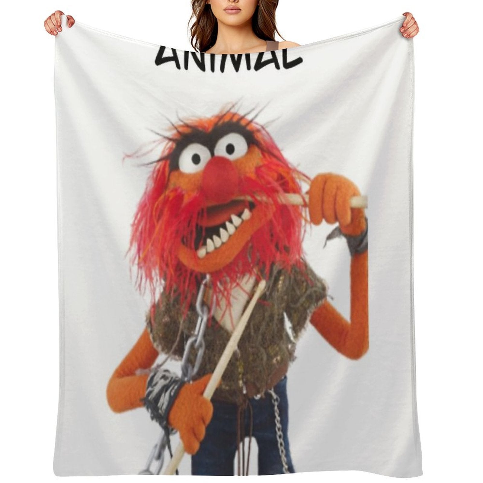 Animal Muppet Anti-pilling Throw Blanket