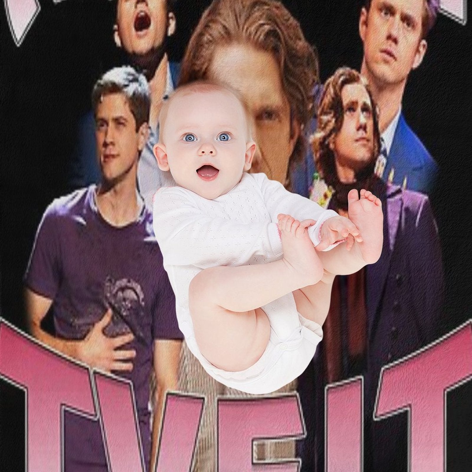 Aaron Tveit Retro Durable Throw Blanket