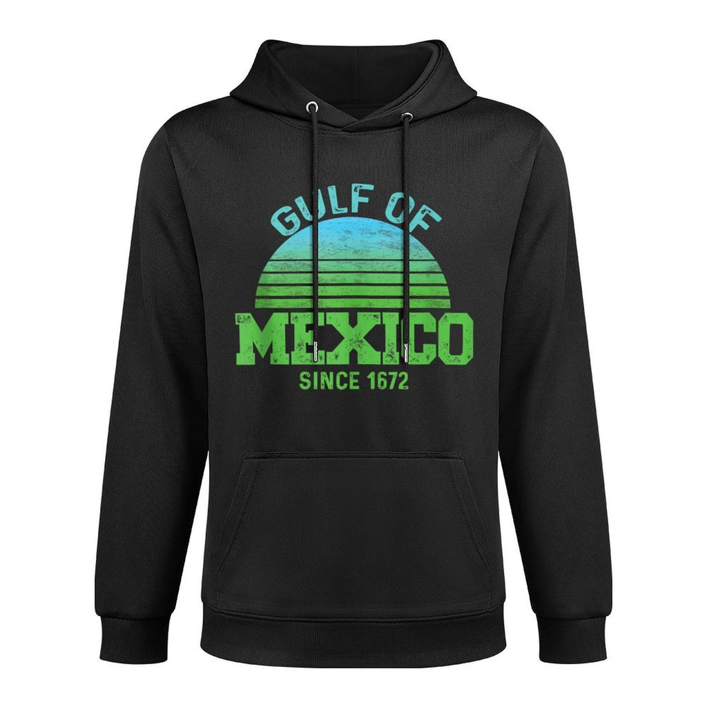 Gulf Of Mexico Forever Since 1672 Vintage Sunset Political Relaxed Fit Hoodie