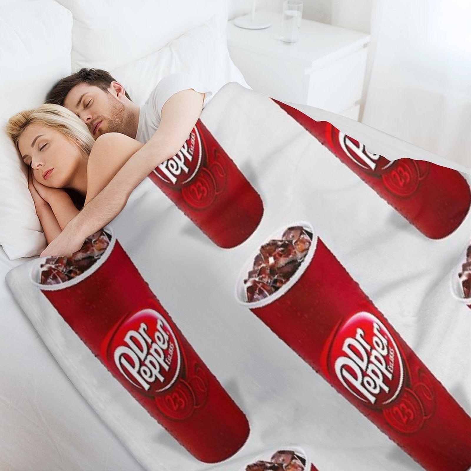 Dr Pepper Multi-functional Throw Blanket