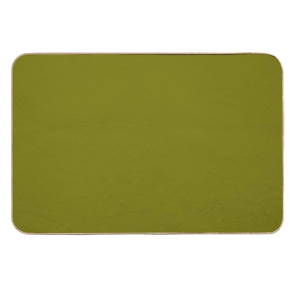 Olive Green  High-Traffic Bath Mat