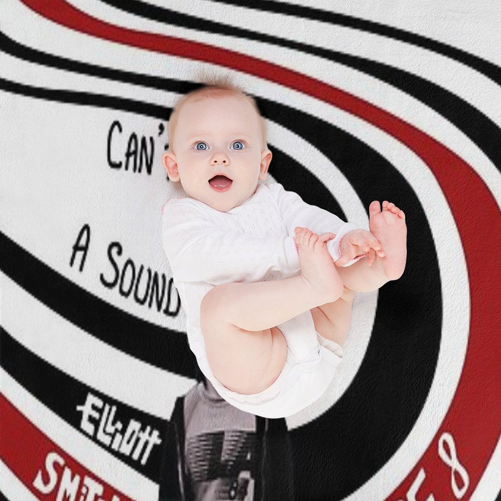 Elliott Smith Figure 8 Sustainable Throw Blanket