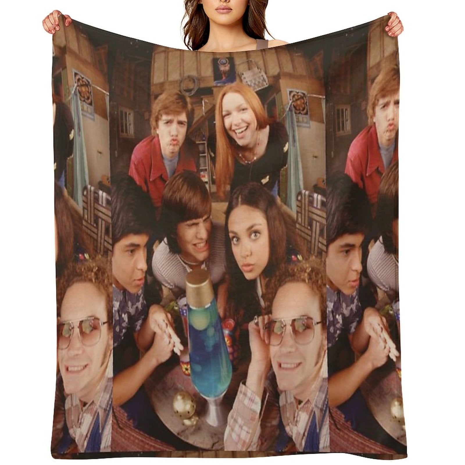 That 70s Show Fish Eye Photo Durable Throw Blanket