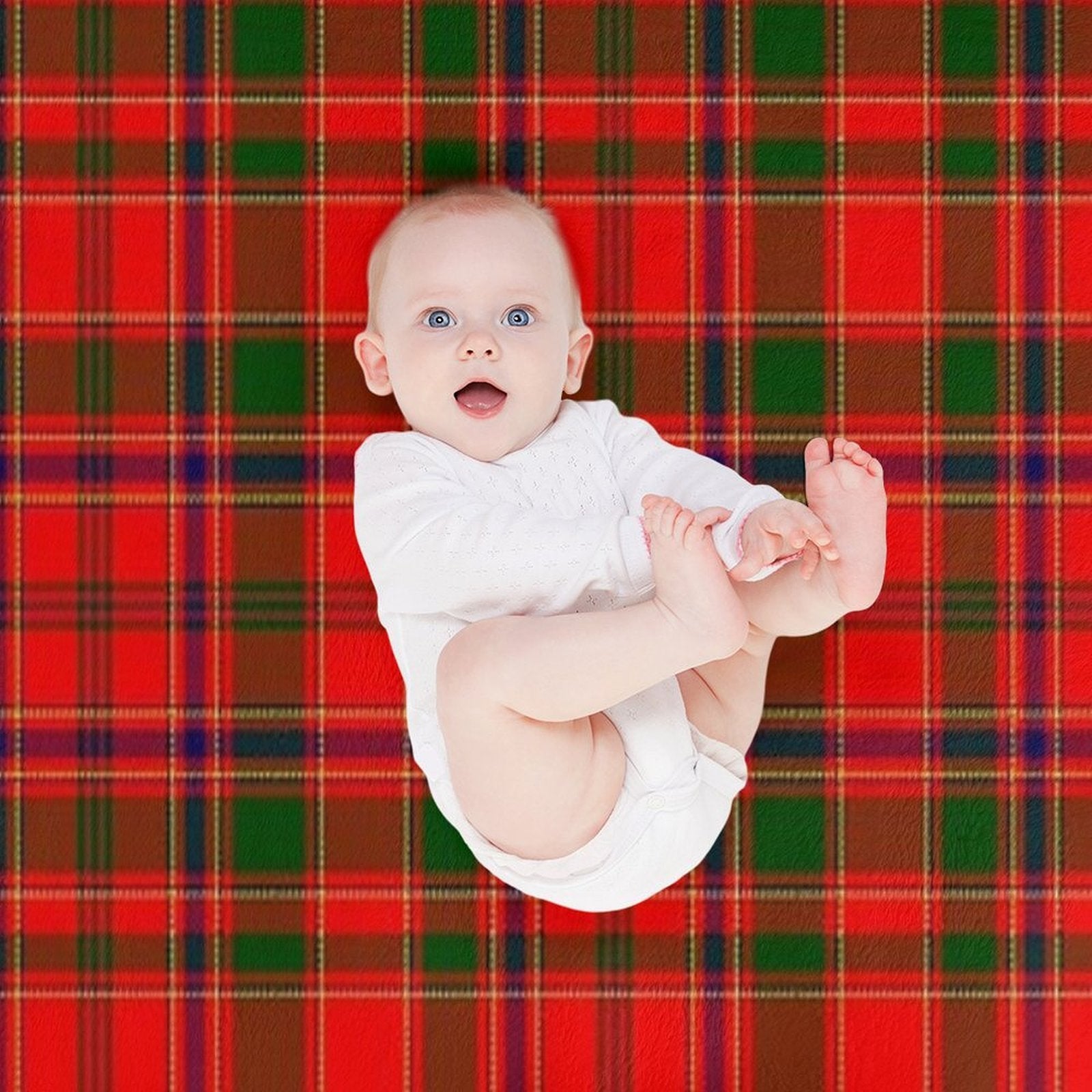 Clan Munro Tartan Quick-dry Throw Blanket