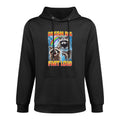 Dream Big Fart Loud Raccoon Customizable Surface Hoodie