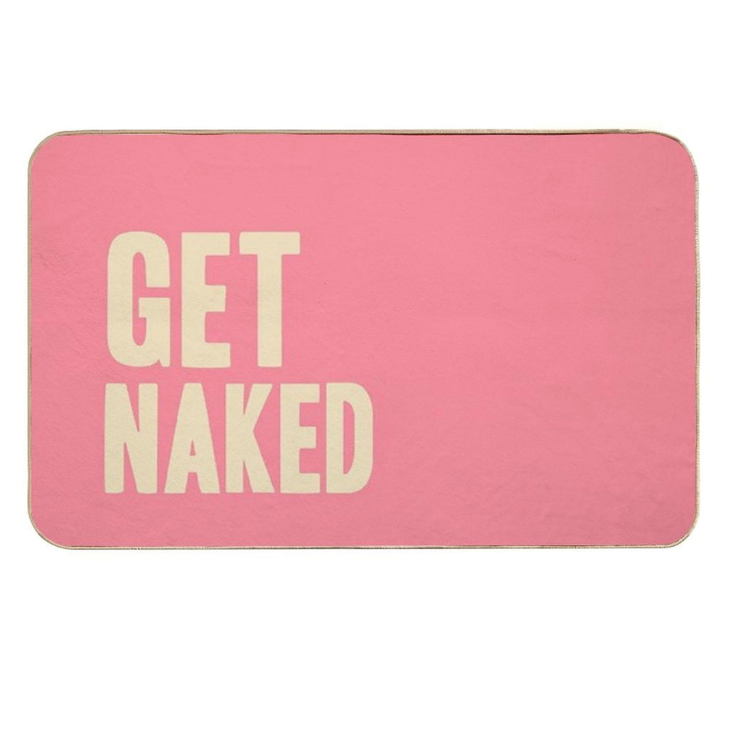 Get Naked - Pink And Peach  Toxin-Free Bath Mat