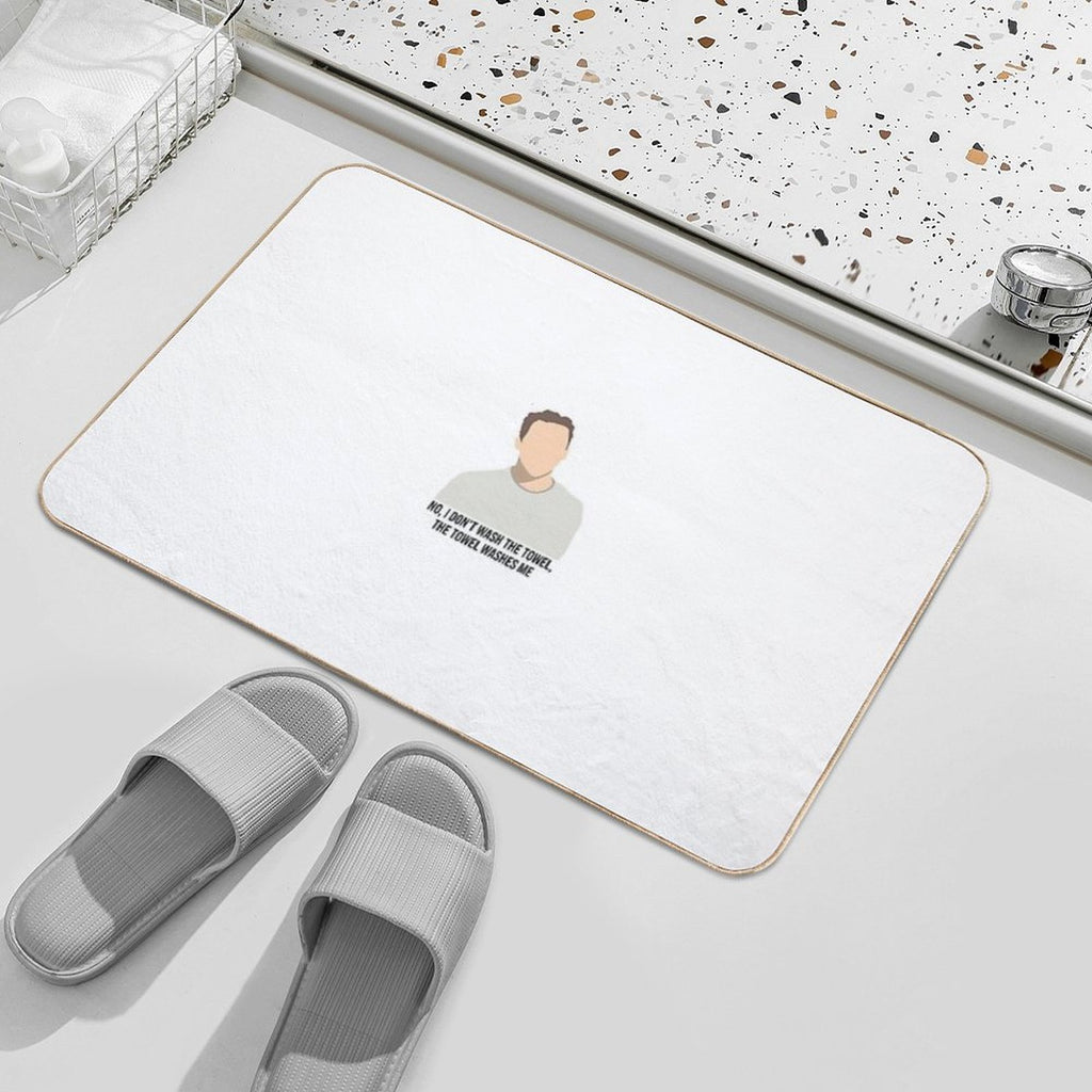 New Girl Nick I Don’t Wash The Towel  Odorless Bath Mat