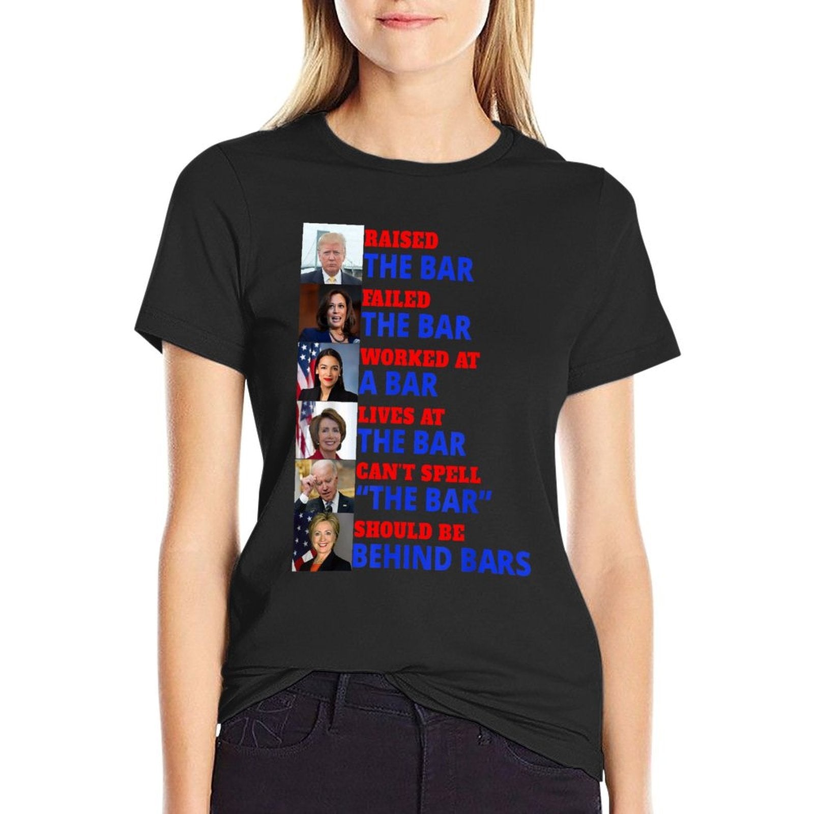 Trump Raised The Bar Harris Failed The Bar  Affordable Price T-Shirt