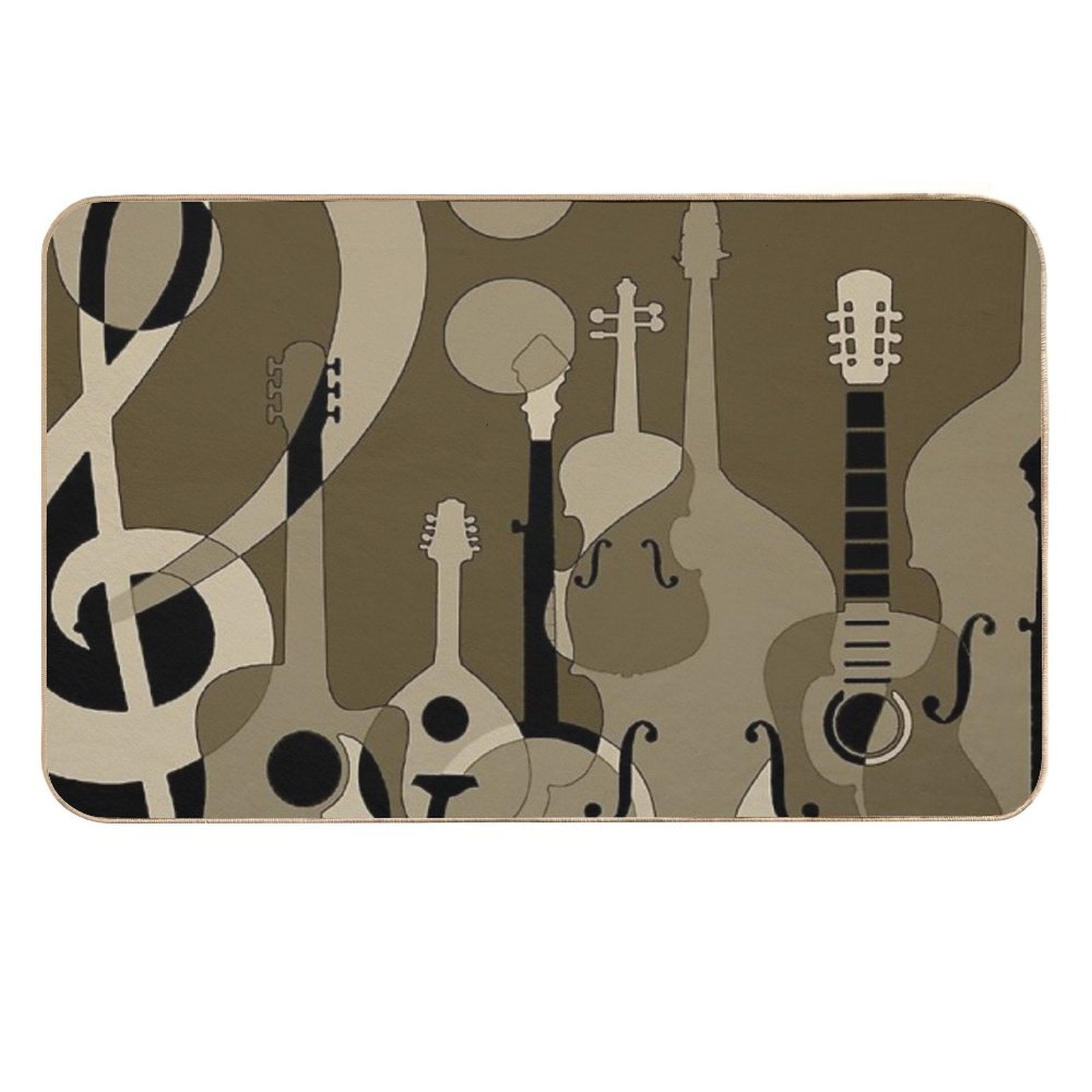 Music Lover  Dirt-Trapping Bath Mat