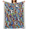 FEEL THE VIBE Easy Care Throw Blanket