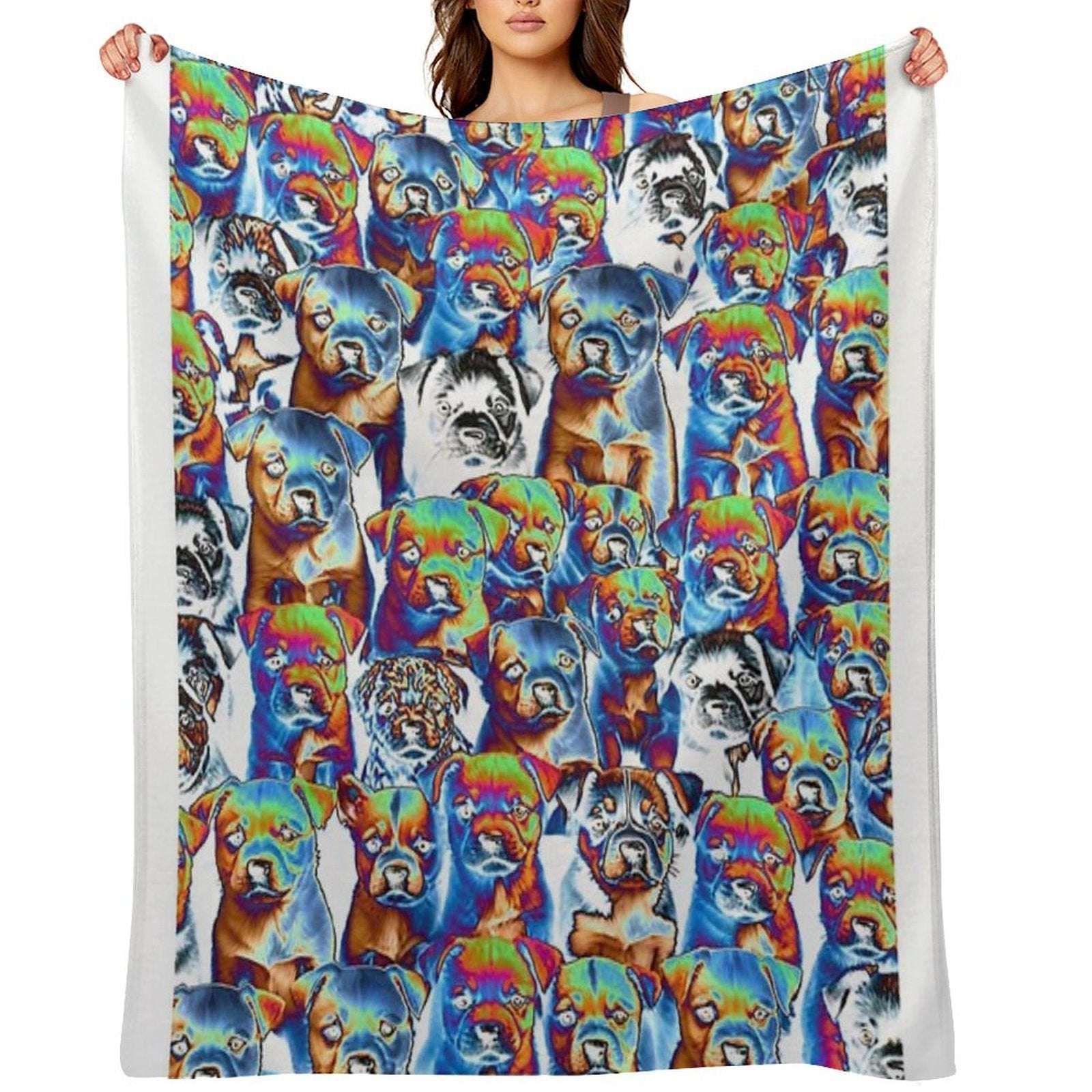 FEEL THE VIBE Easy Care Throw Blanket
