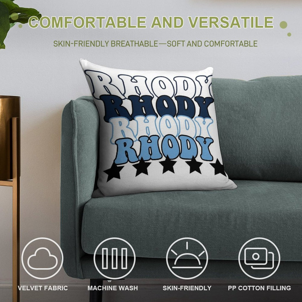 University of Rhode Island Pride Soft Anti-Pilling Throw Pillow