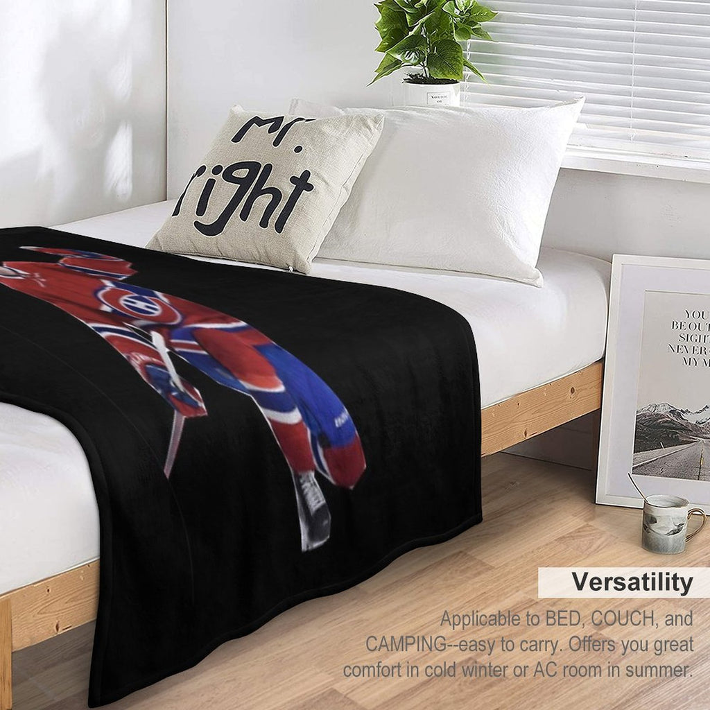 GOAL CAUFIELD Velvety-soft Throw Blanket