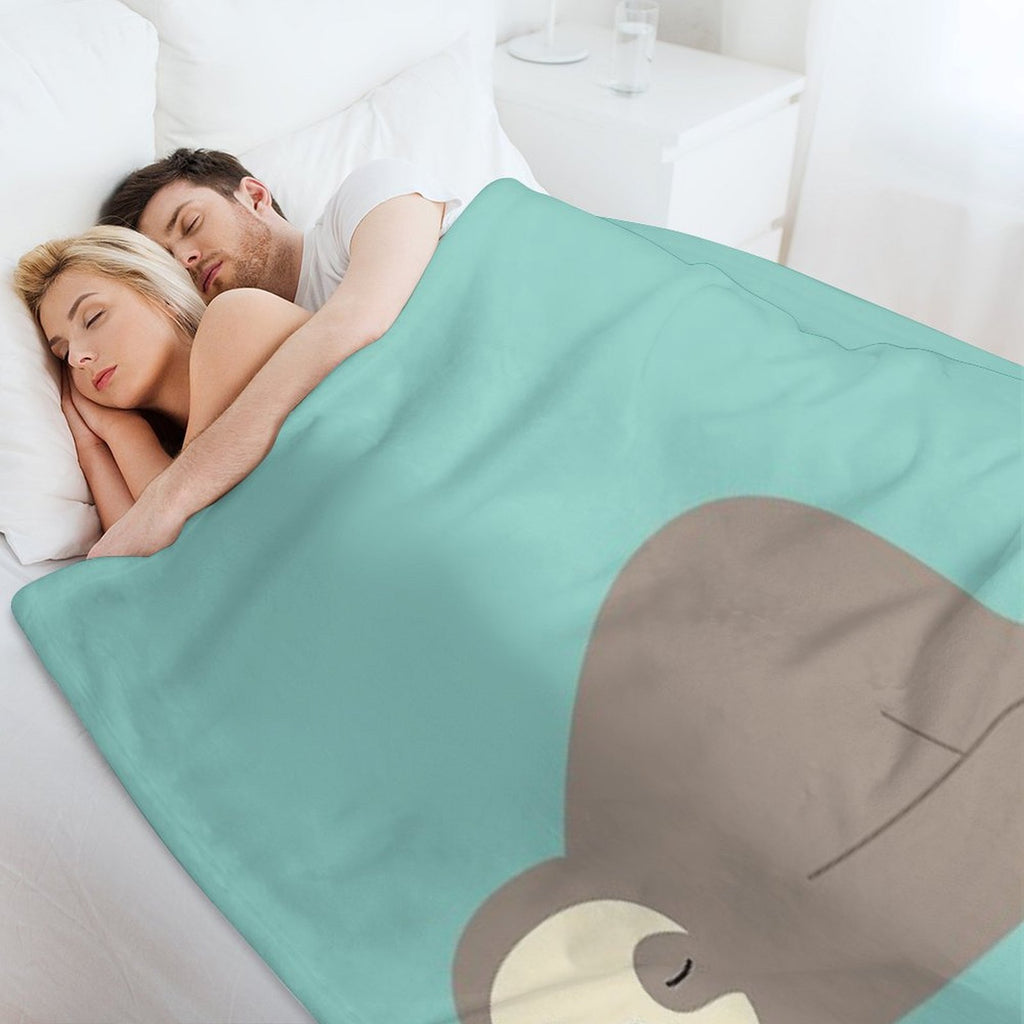 Do Nothing Durable Throw Blanket