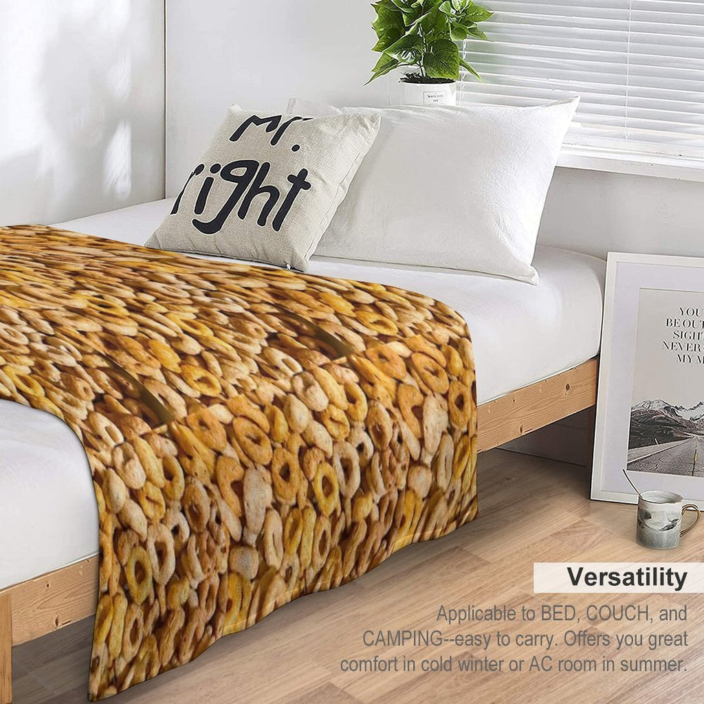 Cheerios Compact Throw Blanket