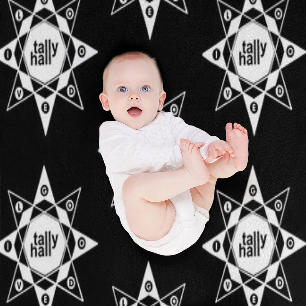 Tally Hall Goodevil White Durable Throw Blanket