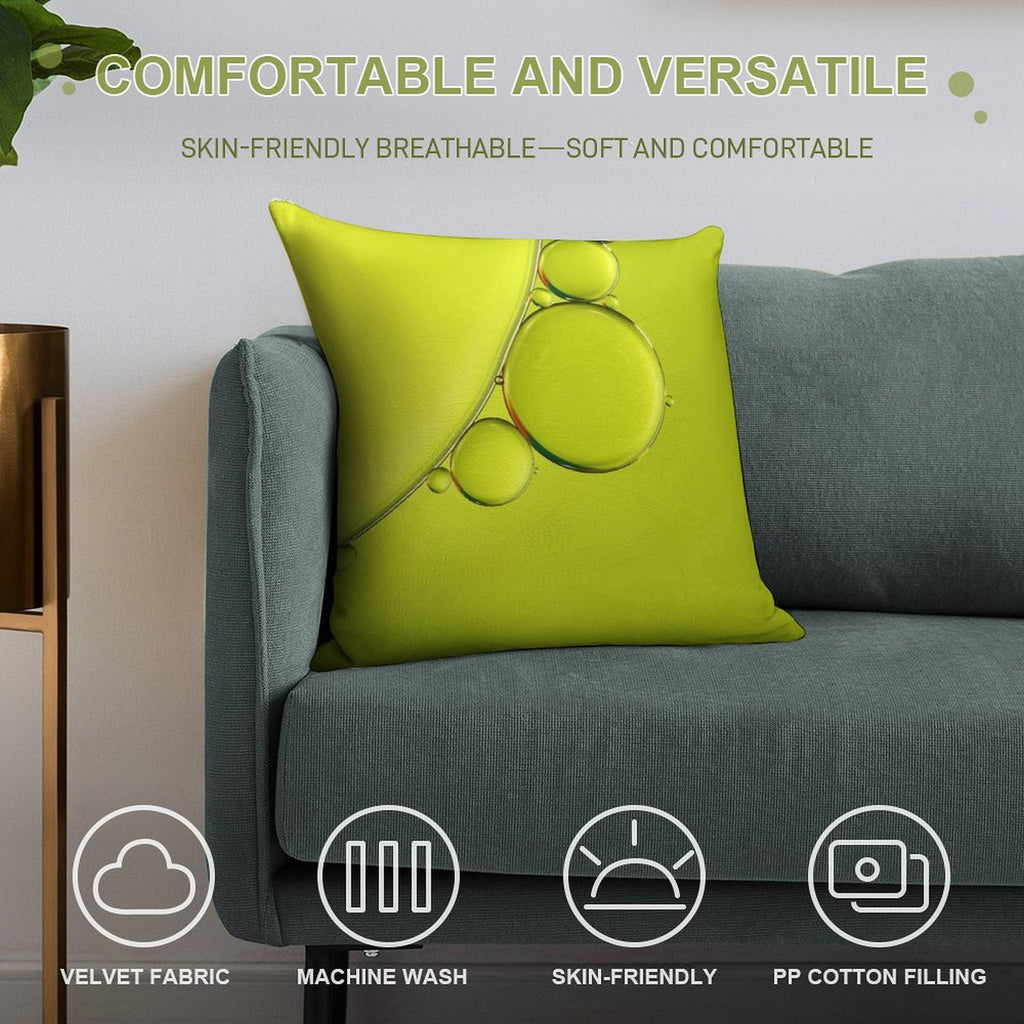 Simply Lime Soft Style Accent Throw Pillow