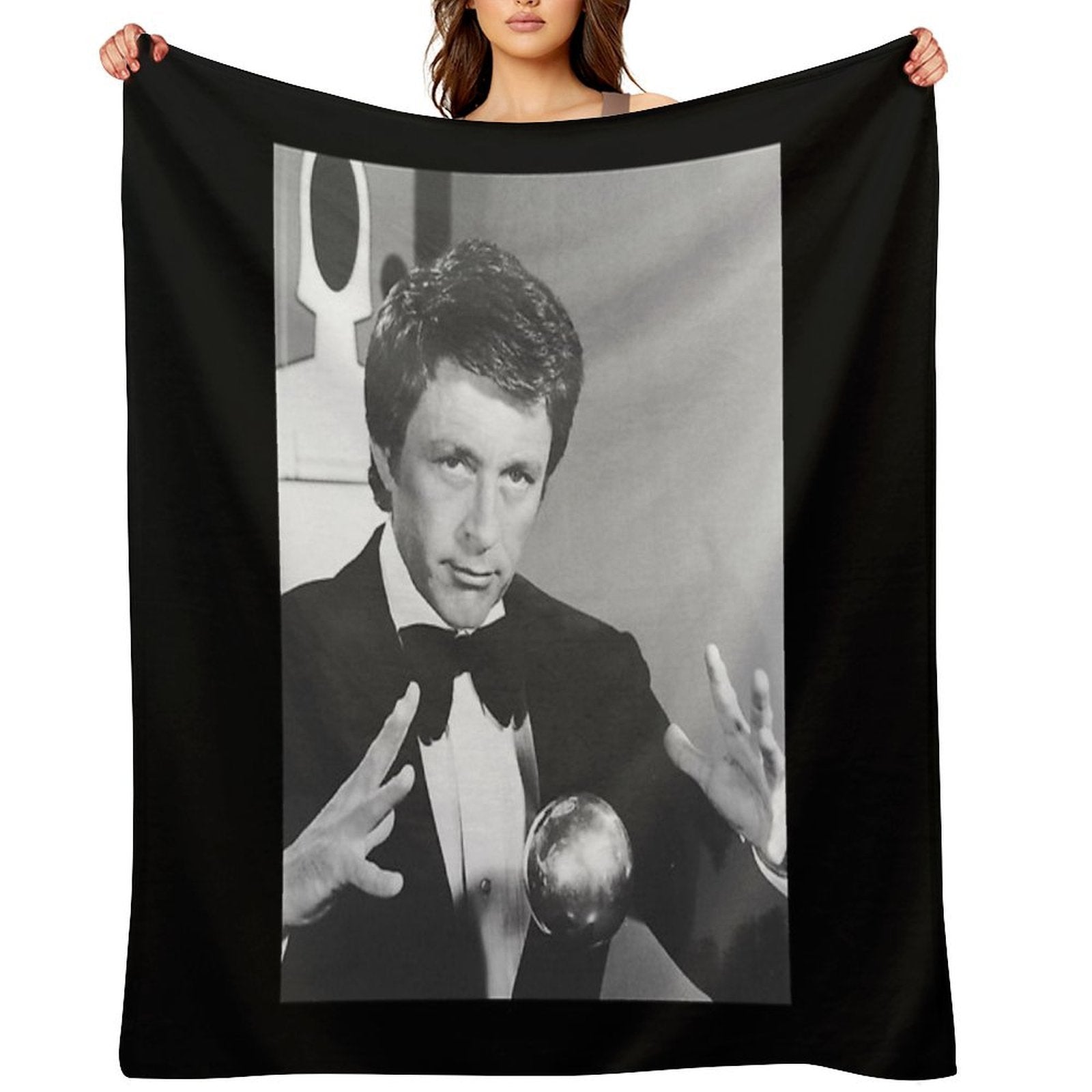 Bill Bixby Art Compact Throw Blanket
