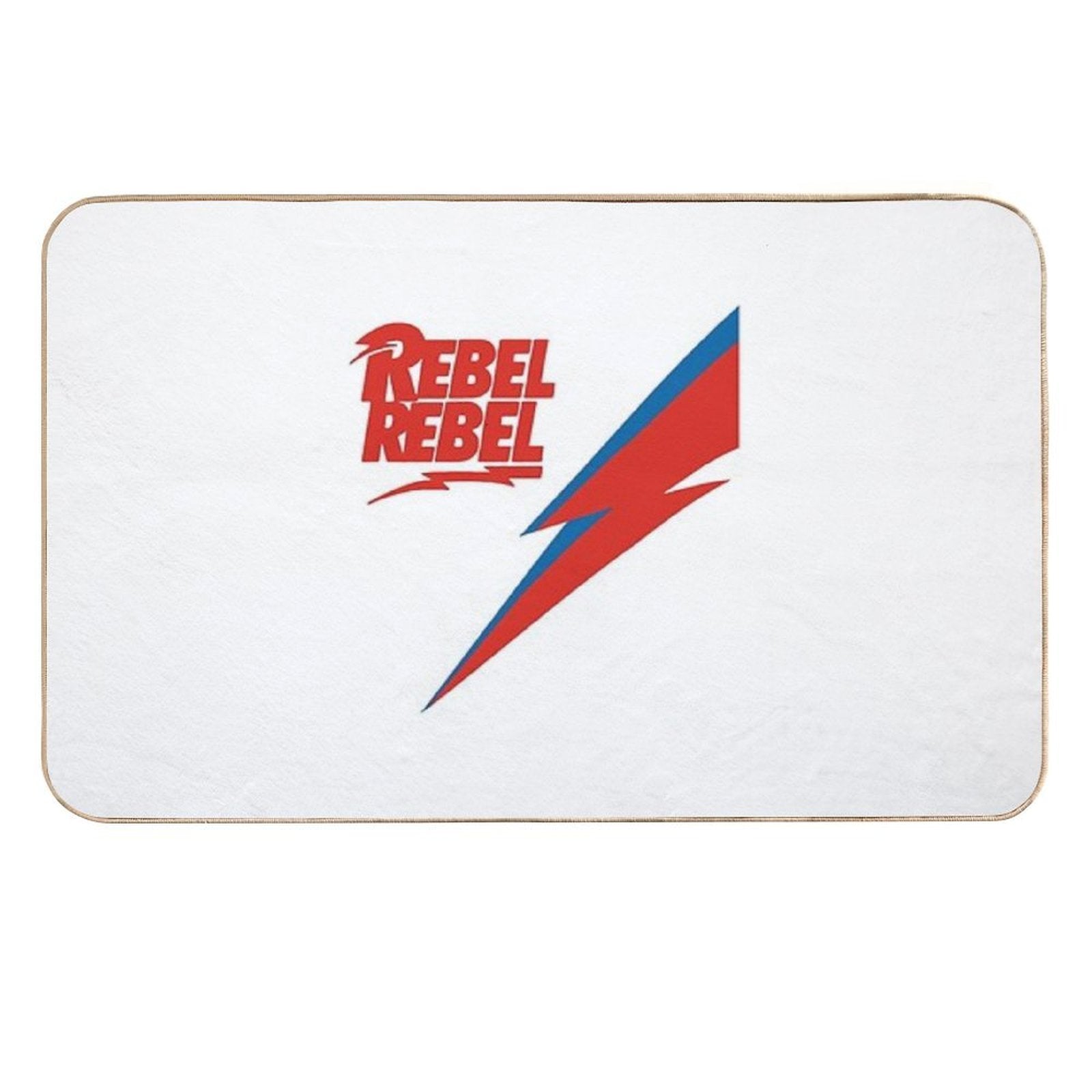 David Bowie Rebel Rebel  Odorless Bath Mat