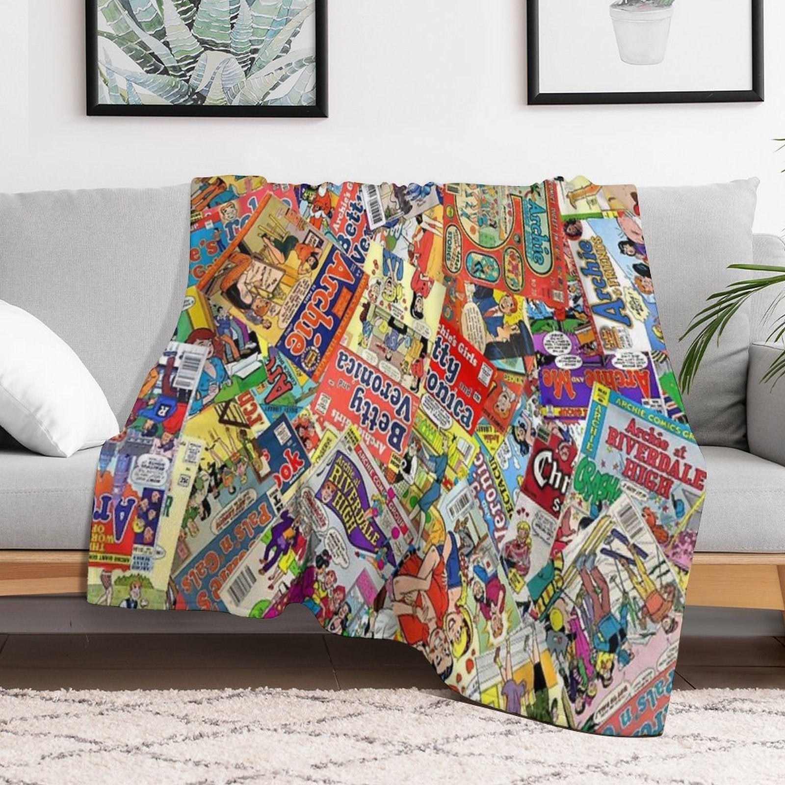 Archie Comics Quick-dry Throw Blanket