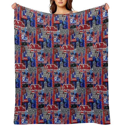Wallaper Anti-pilling Throw Blanket