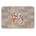Foxes  Easy Maintenance Bath Mat